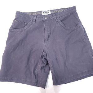 Mountain Khakis Grey Cargo Chino Outdoors Hiking Shorts Mens Size 38
